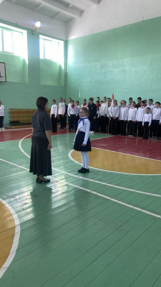 Смотр строя и песни.